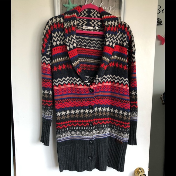 Garcia Tunic wool Cardigan - Picture 1 of 4